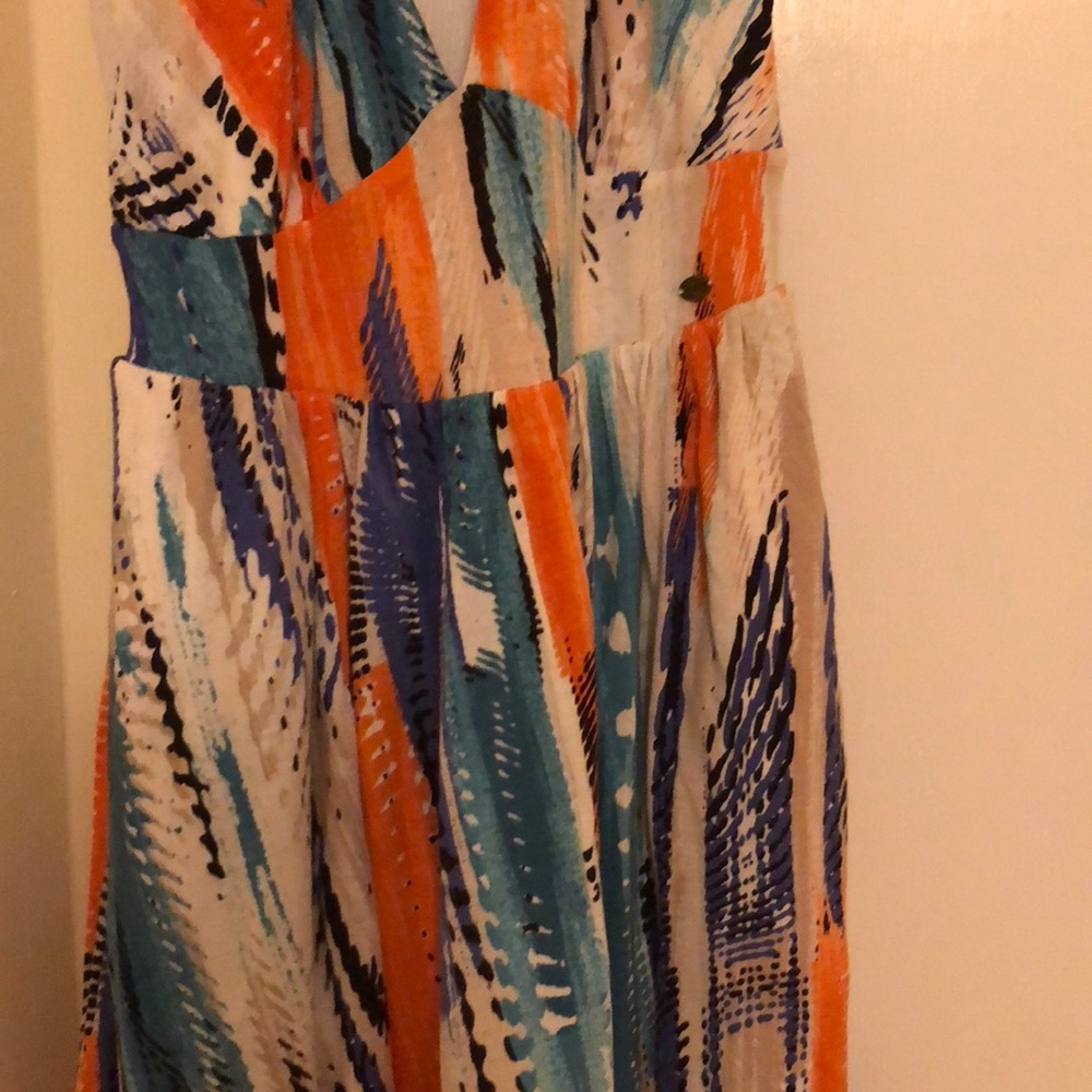 Multi Color Halter Sundress Guess - image 2